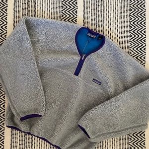 PATAGONIA - cropped pile fleece